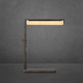 Audubon Alabaster Task Table Lamp