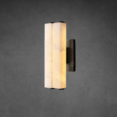 Audubon Alabaster Double Sconce