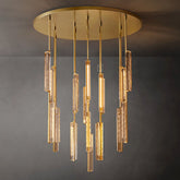 Audubon Crystal Round Chandelier 56"