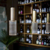 Lumiere 1-Light Pendant 3.2" D