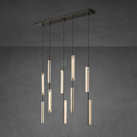 Audubon Linear Chandelier 54"