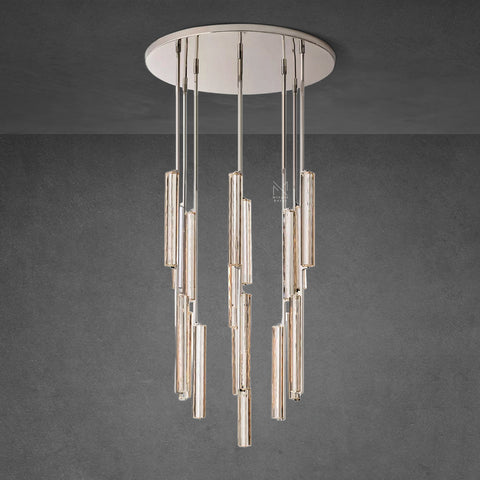 Audubon Crystal Round Chandelier 40"