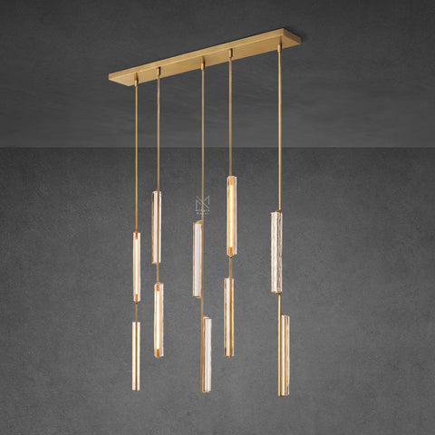 Audubon Linear Chandelier 54"