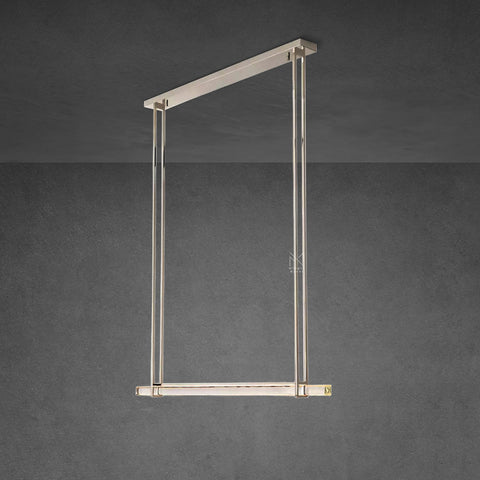 Audubon Single Bar Linear Chandelier 60″