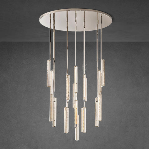 Audubon Crystal Round Chandelier 56"