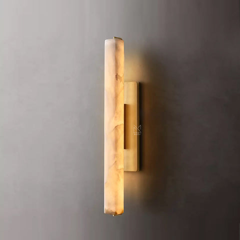 Audubon Alabaster Single Sconce