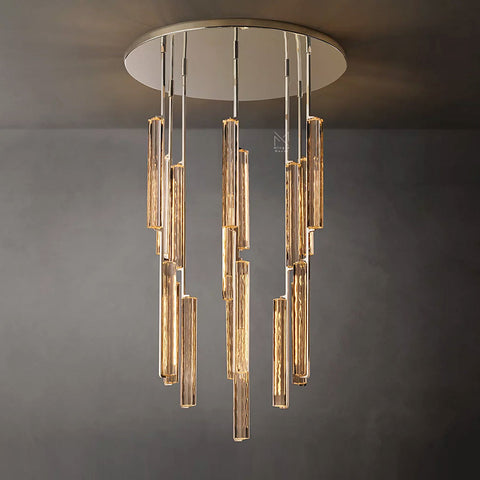 Audubon Crystal Round Chandelier 40"